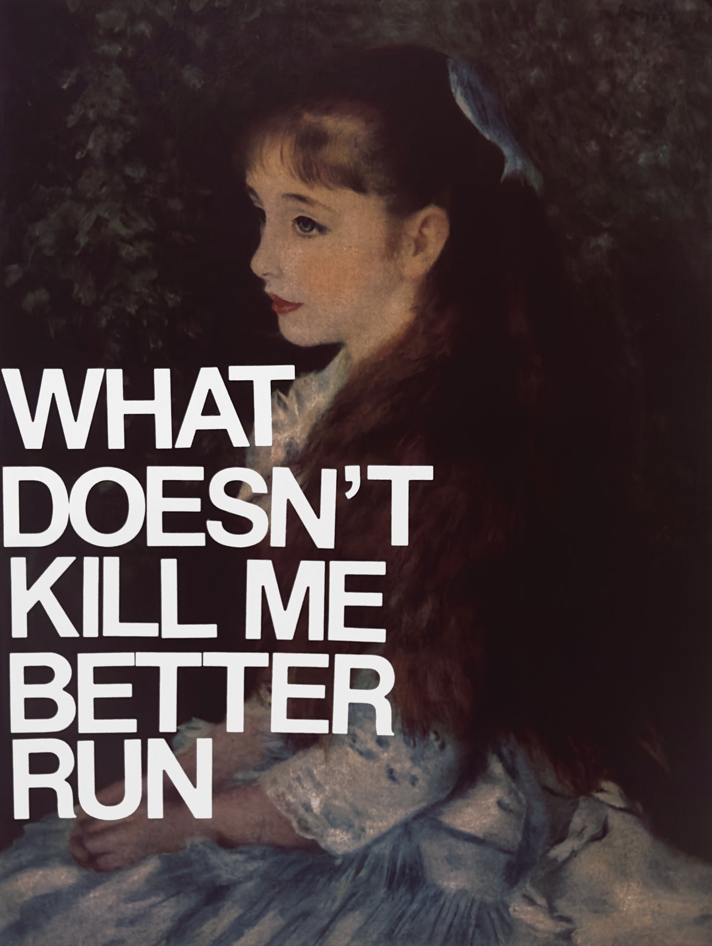 Better Run Girl (PRINT)